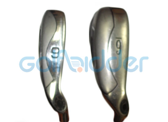 Genuine and Counterfeit Callaway Fusion Wide Sole irons - sole