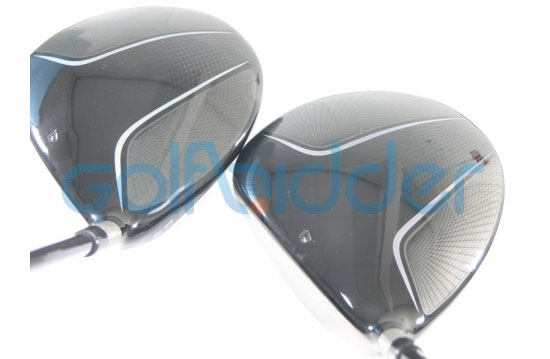 Genuine and Counterfeit TaylorMade Burner drivers - crown