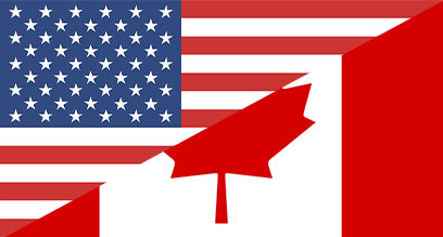 USA / Canada Flag